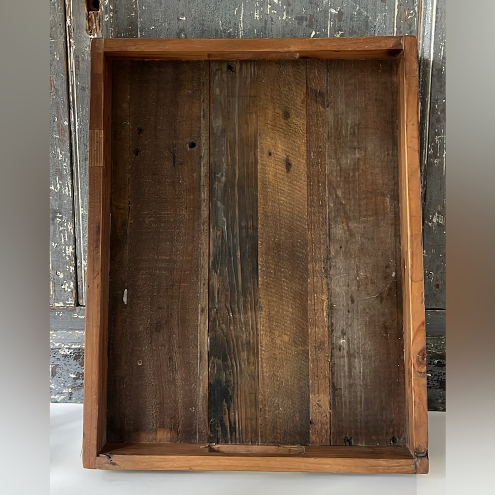 West Elm Emmerson Reclaimed Wood Tray / Platter
